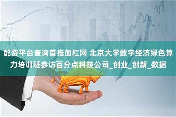 配资平台查询首推加杠网 北京大学数字经济绿色算力培训班参访百分点科技公司_创业_创新_数据