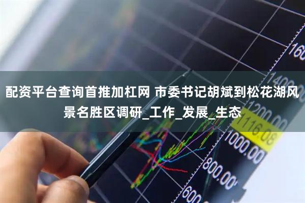 配资平台查询首推加杠网 市委书记胡斌到松花湖风景名胜区调研_工作_发展_生态