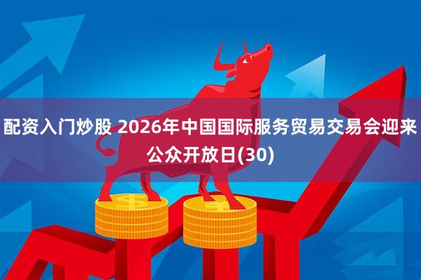 配资入门炒股 2026年中国国际服务贸易交易会迎来公众开放日(30)